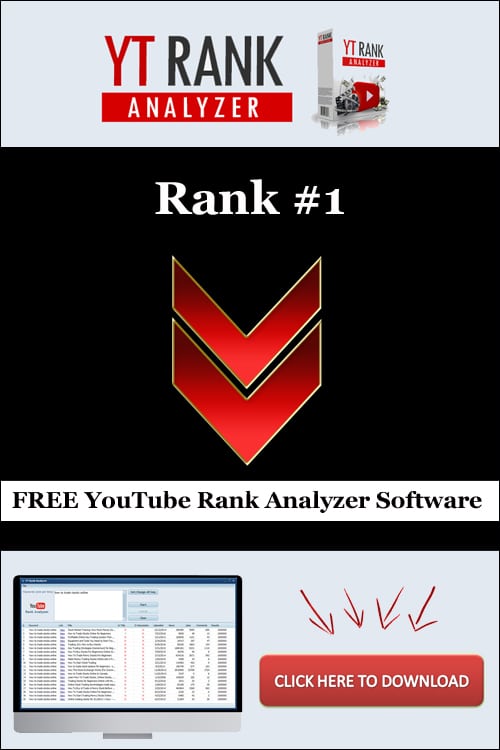 youtube ranking software